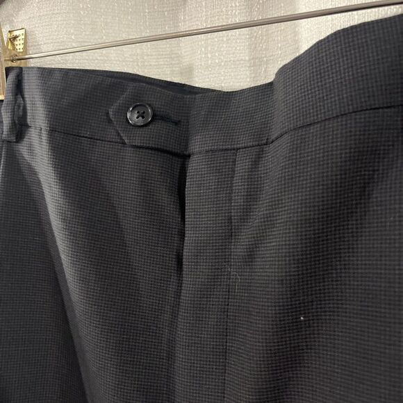 Kilburne and Finch Mens Gray Suit Size 41W Herringbone Custom Tailor 38"x30" - Picture 9 of 12